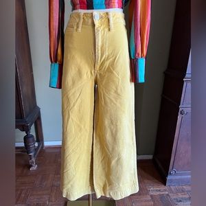 COPY - Madewell Emmet Wide-leg crop pants - size 27